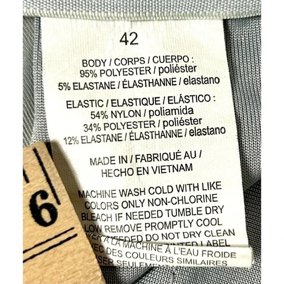 Callaway Golf Shorts Flat Front Comfort Waist Stretch Blue Plaid Men's 42 - Picture 10 of 11